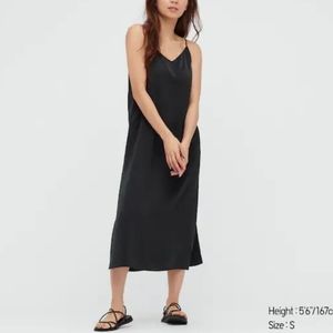 Uniqlo Camisole Side Slit Long Dress